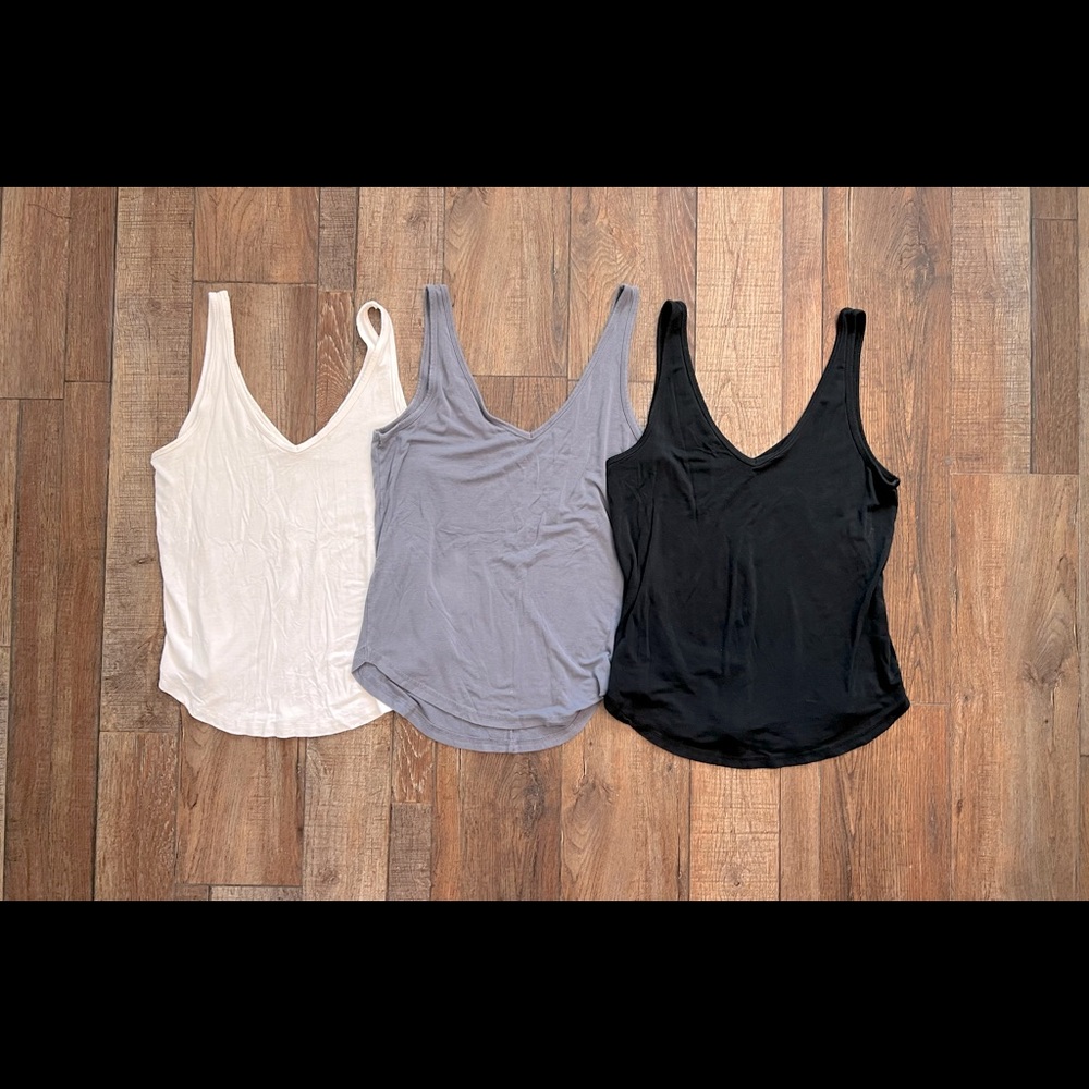 Abercrombie & Fitch Drapey Tank Top Bundle